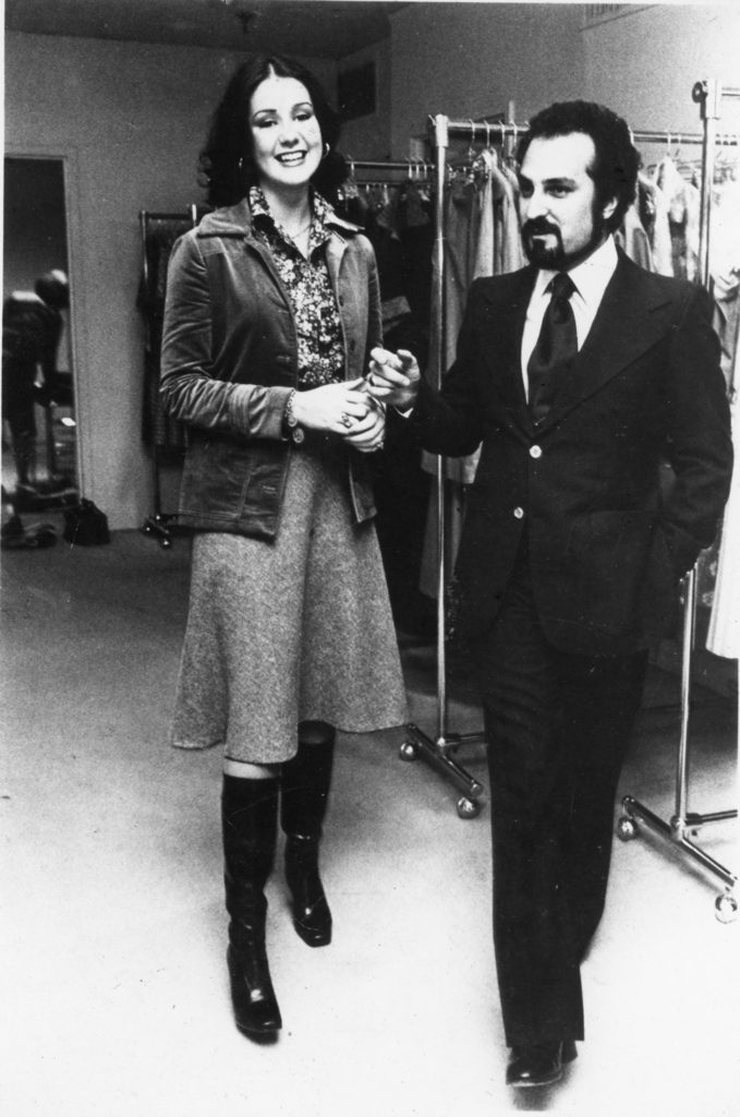 Albert Capraro with Tawny Little (Miss New York 1975, Miss America 1976, ABC News)